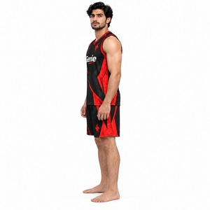 Pantalones Cortos Deportivos Transpirables, Ropa Deportiva Ligera para Equipos, Entrenamiento, Competencia, Práctica, Conjunto de Uniforme de Baloncesto - Product Image 4