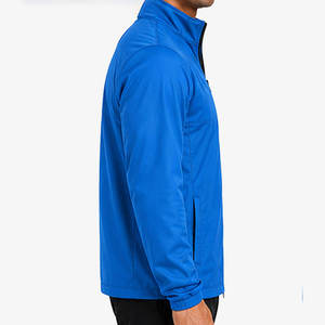 Custom <b>Men's</b> Full Zip Activewear <b>Jacket</b> Lightweight Quick Dry Sports Training Running <b>Jacket</b> OEM ODM Manufacturer - Product Image 4