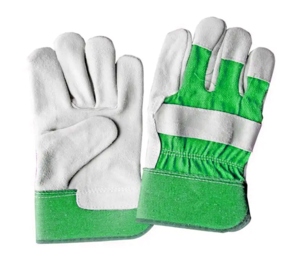 Guantes de Trabajo de Cuero Vacuno de Alta Calidad, Guantes Industriales de Seguridad Canadienses para Protección de Manos - Product Image 2