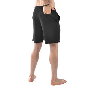 Shorts Confortables Noirs pour Hommes – Respirants, Légers, Décontractés, pour Tous les Jours, Coupe Ample, Idéaux pour la Gym, le Sport et l'Été – Personnalisation OEM - Product Image 2