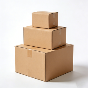 Custom Printed Corrugated Cardboard Shipping <b>Boxes</b> <b>Large</b> Storage Mailing & Packaging Cartons - Product Image 4