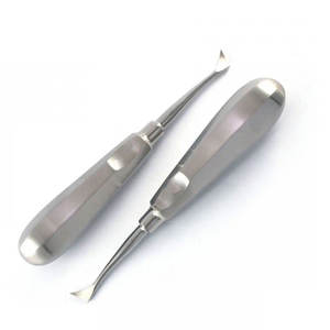 Ensemble d'instruments endodontiques en acier inoxydable, 2 élévateurs manuels pour canules radiculaires, instruments de chirurgie buccale certifiés ISO 13485 pour usage hospitalier - Product Image 3