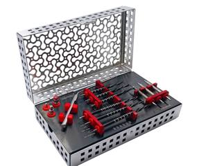 Kit de Implantes Dentales Zigomaticos, Juego de Instrumentos Quirúrgicos Ergonómicos de Acero Inoxidable, Fresa Manual, Cortador de Hueso, Bandeja para Hospital - Product Image 6