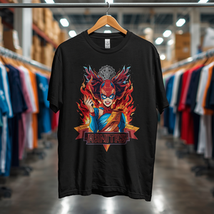 Camiseta Formal de Hombre en Spandex/Algodón, Diseño Sólido con Serigrafía, Cuello Alto, Manga Corta, Corte Regular, Secado Rápido - Product Image 3