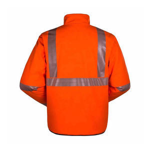 Ropa de Trabajo Fluorescente Reflectante con Certificación CE, Impermeable, de Poliéster, Unisex, para Trabajadores de Turno Nocturno, Pedidos Pequeños Disponibles - Product Image 2