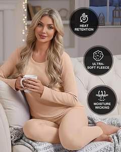 Sous-vêtements thermiques sans couture pour femmes, sweat-shirt à manches longues, textile pakistanais de très haute qualité - Product Image 4