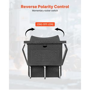 Interrupteur à bascule DPDT momentané à 6 broches, 3 positions (ON)-Off-(ON), interrupteur de réversal de polarité, AC 250V/16A 125V/20A, interrupteurs à bascule - Product Image 3