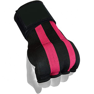 2026 Bandages de boxe et de MMA en néoprène élastique avec rembourrage en gel, mitaines intérieures à enfilage rapide - Product Image 3