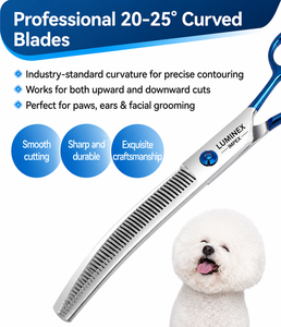 Tijeras profesionales para el cuidado de mascotas, para cortar el pelo de animales, tijeras para el cuidado de mascotas para un corte suave y fácil, profesionales - Product Image 1