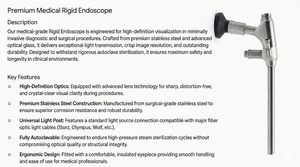 Kit Quirúrgico Manual de Acero Inoxidable ASTRIN SURGICAL AS-033 para Intervención Interlaminar de Columna Vertebral de 10 mm con Estándar de Seguridad MOL para Uso Hospitalario - Product Image 2