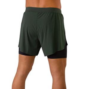 Pantalones Cortos Deportivos 2 en 1 para Hombre, con Forro de Compresión Integrado, Ligeros, de Secado Rápido, para Gimnasio, Running, Fitness, Venta al Por Mayor OEM - Product Image 3