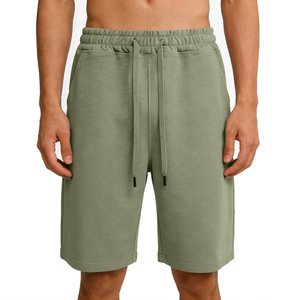 Fabricant OEM en gros sur mesure, fournisseur de shorts d'été en molleton de coton, fabrication de vêtements de sport en gros - Product Image 2