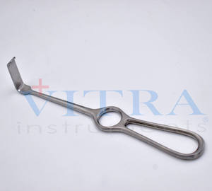 Retractor Langenbeck de Alta Calidad, Hoja de 41x11 mm, Retractor Quirúrgico de Acero Inoxidable para Heridas, Retractor Manual en Forma de L - Product Image 1