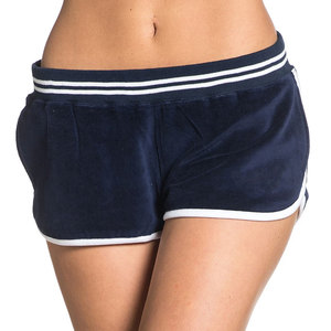 Pantalon décontracté vintage bleu marine pour femme en tissu Oxford extensible (Spandex/Coton), taille haute élastique, respirant, écologique et imperméable - Product Image 2
