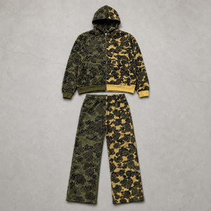 Survêtement jogging en molleton personnalisé pour hommes, vente en gros, pour marques streetwear américaines, faible MOQ, marque privée pour la vente au détail - Product Image 4