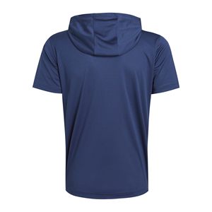 Camiseta Deportiva con Capucha de Manga Corta para Hombre, Alta Transpirabilidad, para Gimnasio, Entrenamiento, Fitness, Ropa Deportiva, Sudadera - Product Image 2