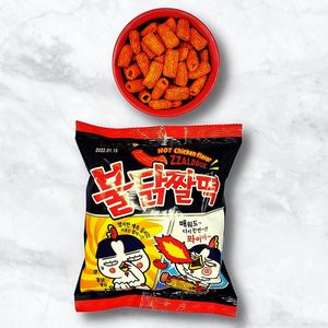 Lot de 24 paquets de collations coréennes Samyang Zzaldduk 2X Spicy Hot Chicken Snack 120g, en gros, qualité export, pour distributeurs - Product Image 4