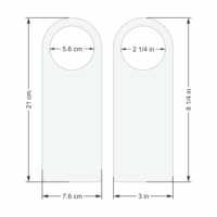 VIFARMEX Cintres de porte en bois 2 pièces Design artistique rustique minimaliste Formes variées Décoration pour la maison, le commerce et le bureau