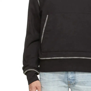 Sweat-shirt en molleton de coton personnalisé de haute qualité avec impression sérigraphique et broderie, sweat-shirt très demandé fabriqué en usine à prix avantageux - Product Image 6