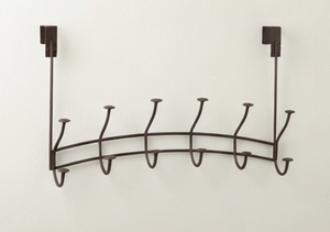 Metal Wall <b>Hooks</b> with Brown Finished Perfect For Home Decoration Bathrooms Kitchens and Entryways Stylish Home Organization - Product Image 4