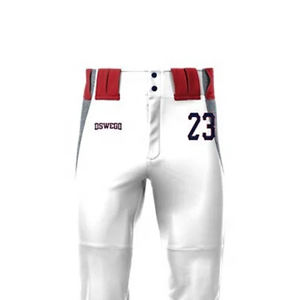Pantalones de Béisbol de Alto Rendimiento OEM, Transpirables, Elásticos, de Secado Rápido, UPF 50, Estampados, Personalizables, Uniformes de Equipo, Cintura Elástica - Product Image 4