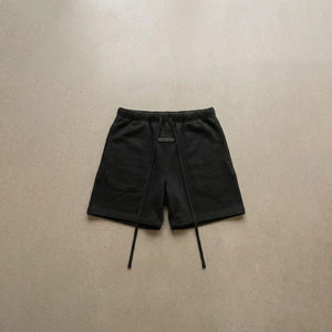 กางเกงขาสั้นผ้าฟลีซปักลายคุณภาพสูง 100% ผ้าฝ้าย สำหรับผู้ชาย สไตล์แฟชั่นวินเทจลำลอง - Product Image 3