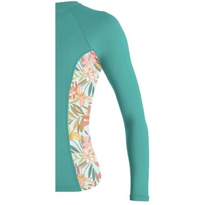 Short Sleeve High Quality Breathable Rash Guard for Women-UV Protection Quick-Dry Anti-Chafing 100% Polyester-for Sports & <b>Fitne</b> - Product Image 2