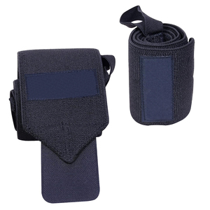 Nouvelles bandes de maintien pour poignets, couleur unie, respirantes, pour la musculation, l'entraînement et les exercices de gym. Service OEM ODM personnalisé. - Product Image 1