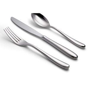 Elegant Gold Finished Cutlery Set-Shining Spoon and <b>Fork</b> with Modern Embossed Handle New Design Knives Spoon for Back to School - Product Image 3