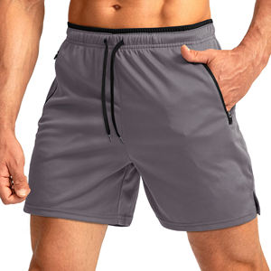 Short de course pour homme, taille mi-haute, ultra-doux, extensible, en toile, avec poche unie confortable, facile à porter - Product Image 1