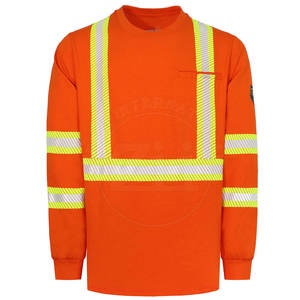 Chaleco de Seguridad de Trabajo de Color Sólido Fabricado en Pakistán, con Logotipo Personalizado Impreso, Reflectante, Impermeable, Ignífugo y Resistente al Calor - Product Image 1