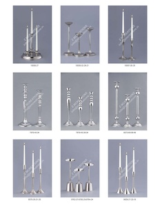 Candelabro Decorativo de Aluminio, Candelabro Cónico Hecho a Mano para Navidad y Pascua, Diseño Moderno de Alta Calidad - Product Image 5
