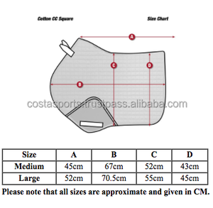 Équestre Tack Shop Tissu de coton confortable Protection des chevaux Séchage rapide Tapis de selle respirant - Product Image 6