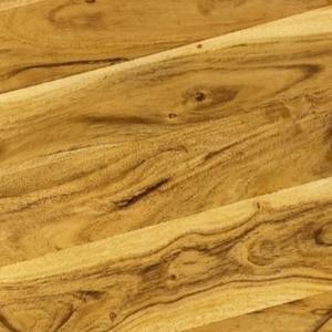 Plateau de service rond en bois naturel avec poignées en forme de palmier, plateau en bois fait main pour la cuisine, la table à manger, la présentation de fruits et de collations - Product Image 5