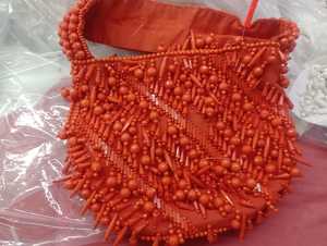 Handcrafted Colorful Beaded Handbag for Women Fashion Evening Party Shoulder <b>Bag</b> Artisan Seed Bead Statement Purse - Product Image 5