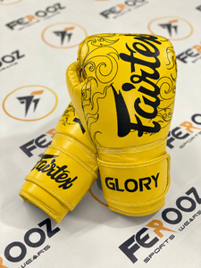 Nuevos Guantes de Boxeo Rojos Fairtex Glory OEM Hechos a Medida para Entrenamiento Profesional y Sparring para Adultos en Todos los Colores MMA GYM - Product Image 2