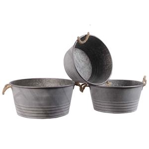 Planteur de graines en métal, jardinière de jardin en fer, pot de fleurs pour décor - Product Image 1