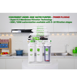 Purificador de Agua RO Eléctrico Bajo Fregadero Primer PLUS06E, de Plástico, con Filtración de 5-10 Etapas, Ecológico, Artículo Popular, Automático, para el Hogar - Product Image 5