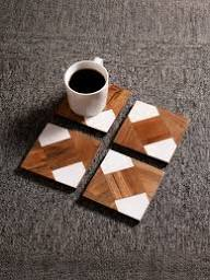Friendly Custom Size Round <b>Walnut</b> Wooden Coaster Solid Wooden Coaster - Product Image 4