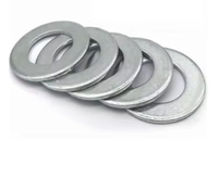 Rondelle plate industrielle galvanisée à chaud, en acier au carbone haute résistance, pour la construction, personnalisable, fournie directement par l'usine