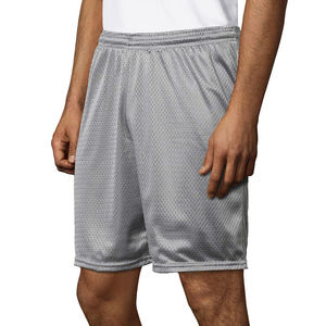 Shorts de malla de poliéster al por mayor en grandes cantidades, último diseño 2026, shorts de malla para hombre con logo personalizado impreso en venta - Product Image 6
