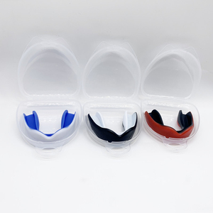 Protector Bucal de Silicona Azul y Negro con Patrón en Zigzag, Modelo 2026, para Boxeo y MMA, Protección Deportiva, Ajuste Personalizado - Product Image 4