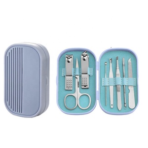 Portable Professional Stainless Steel <b>Manicure</b> Pedicure <b>Kit</b> with Case for Travel and Daily Nail Care Premium Nail Grooming <b>Kit</b> - Product Image 2