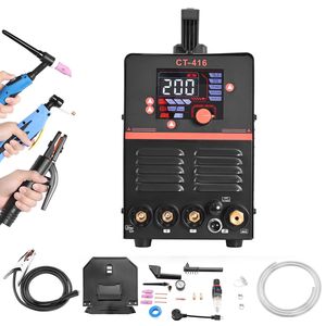 Saldatrice Combinata Digitale 220V 50A/200A per Taglio al Plasma e Saldatura TIG per Lavorazione Metalli - Product Image 1