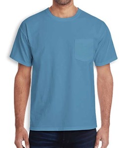 Camiseta Deportiva de Gimnasio para Hombre, de Tela Terry Estampada, con Bolsillo, Corte Holgado, Talla Grande, Transpirable, Cuello Redondo - Product Image 5