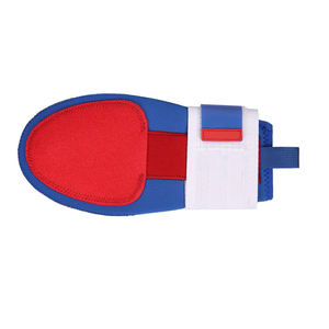 ARBAZ MAQSOOD INDS Gants de baseball motif drapeau américain bleu, rouge, blanc, protection de la paume, doigts ouverts, tissu non tissé, durable - Product Image 3