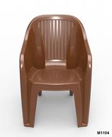 Chaise de salle à manger Anax moderne en plastique empilable et légère pour restaurants et cafés