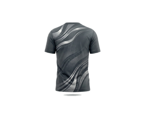 Personalized Sublimation Printed Men's Unisex Short Sleeve <b>T</b>-<b>Shirt</b> with Quick Dry Feature 180g 100% <b>Polyester</b> Jersey Fabric - Product Image 2