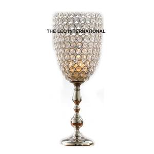 Centro de Mesa Decorativo Popular para Bodas y Fiestas, Portavelas de Cristal con Cuentas para Velas de Té - Product Image 3