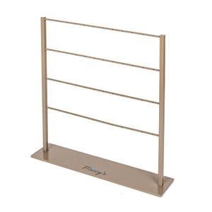 Estante de Exhibición Tipo Escalera para Accesorios de Moda, Clásico, Autoadhesivo, Fácil de Montar, para Interiores - Product Image 1